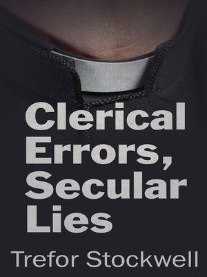 cover image of Clerical Errors, Secular Lies